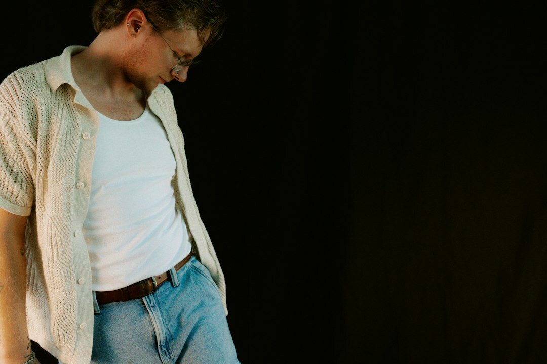 young actor on stage